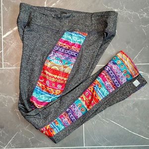EUC Ankle length workout leggings, LulaRoe XL